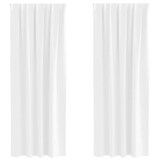thumbnail of vidaXL Verduisterende gordijnen Helder wit Polyester