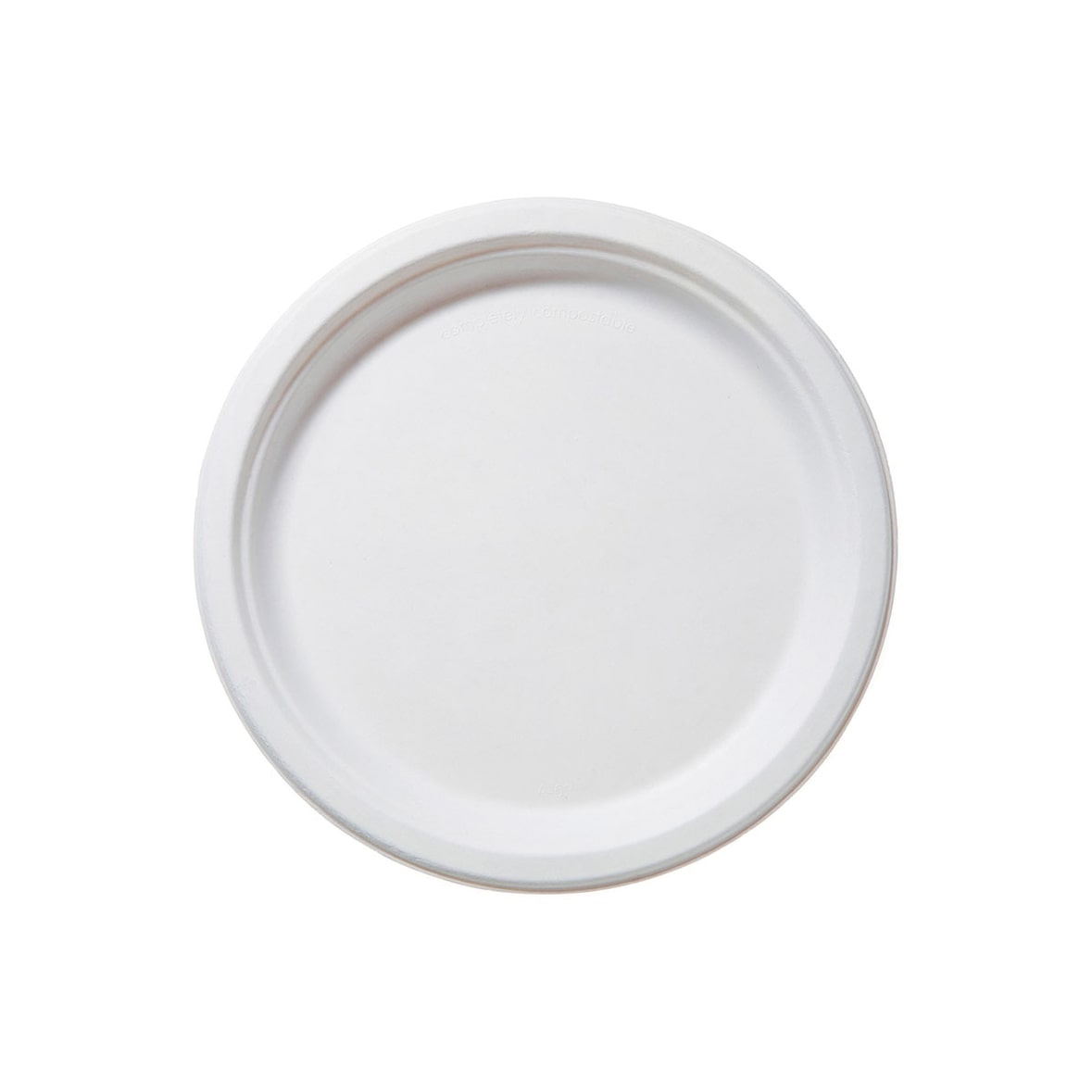 Zuckerrohr Teller rund ca. Ø 22,5 cm Pack (50 Stück)