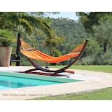 thumbnail of Toile hamac orange mangue 100% coton avec barre d'écartement - Toile uniquement