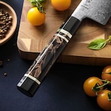 thumbnail of Hezhen - Japanisches ZDP-189 Damast-Pulverstahlsch Bunka-Kochmesser - X09 Serie
