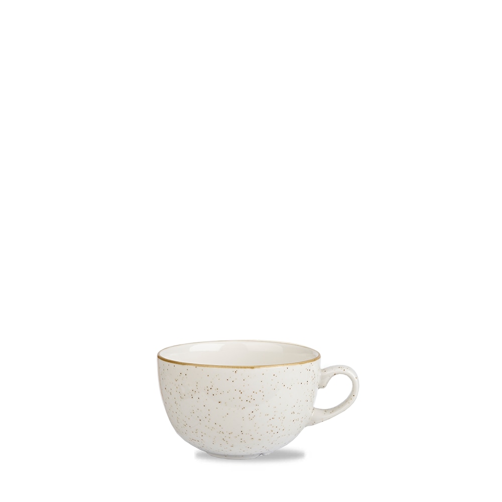 Churchill Stonecast Cappuccino Tasse 22,7 cl, Barley White