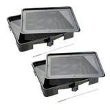 thumbnail of Set van 2 braadspannen met lekbak van 3 liter, 39 x 33 cm, Zenker Special Cooking