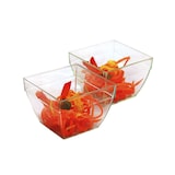 thumbnail of MONOUSO - Fingerfood Schale quadrat PS 75ml 5,5x5,5x4cm (200 Stück)