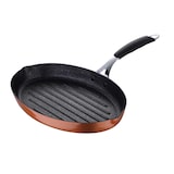 thumbnail of BERGNER Copper - ILAG Grillpfannen-Set aus geschmiedetem Aluminium mit Antihaftbeschichtung (28x28cm), Wok (Ø28cm) und Fischpfanne (32x21,8x4cm)