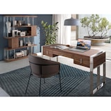 thumbnail of Angel Cerdá  Libreria in legno di noce e acciaio cromato 3220C