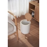 thumbnail of Poubelle Sur Pied De Salle De Bain Push - Malmo - Kitchen Move - 7 L - Ouverture Par Pression - Bois Design