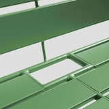 thumbnail of Divano da terrazza in metallo verde cactus