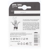 thumbnail of Duracell pila de boton 399/395 oxido de plata bateraÂa no-recargable 1ud