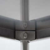 thumbnail of 120 kg Edelstahl Küchenregal 3 Böden 73x40x77 Schwerlast Metallregal Standregal