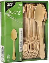 thumbnail of 500 Stück Kaffeelöffel aus Holz  pure  12 cm natur  Vintage