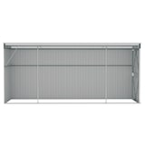 thumbnail of Helloshop26 - Abri de jardin cabane cabanon maison de stockage remise extérieur hangar outils robuste mural 118 x 382 x 178 cm acier 02_0022340