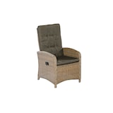 thumbnail of Merxx Atrani Set 5tlg., 4 Sessel, 1 Tisch 200 x 100 cm, Aluminium/Kunststoffgeflecht, Steinbeige