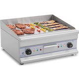 thumbnail of Royal Catering - Royal Catering Plancha Electrique RCG 60 (longueur 60 cm, 2 x 3.200 W, lisse, protection antiéclaboussures, dispositif