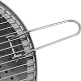 thumbnail of Uniprodo Braciere da giardino - In acciaio inox - Con griglia - 55 x 55 x 48 cm