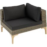 thumbnail of tectake Salottino in rattan con telaio in alluminio Bellaria - naturale - 404797
