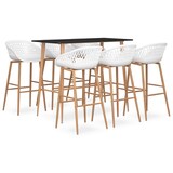 thumbnail of vidaXL 7-tlg. Bar-Set Schwarz und Weiß