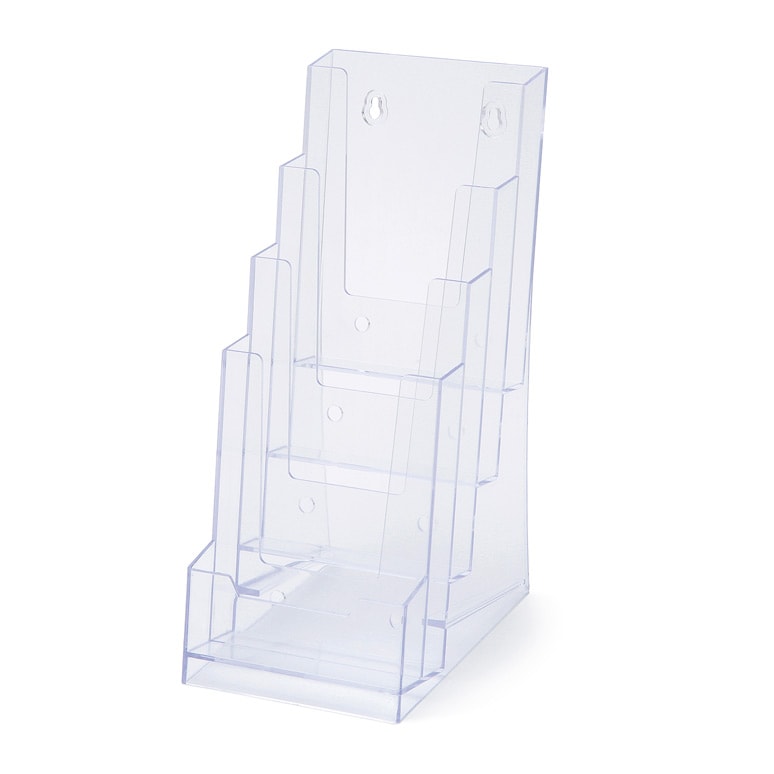 Portadepliant quadruplo da tavolo Exposiciónate (1/3 di A4) 4D13A4P