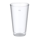 thumbnail of Nette 100 Mehrweg Trinkbecher 0,5l Füllstrich Clear Cup Kaltgetränkebecher