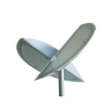 thumbnail of Lampadaire à éclairage indirect Zelux, à LED, coloris gris métal