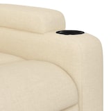 thumbnail of vidaXL Massagesessel Elektrisch Creme Stoff