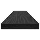 thumbnail of vidaXL Regalbrett 4 pcs Schwarz 60 x 10 x 1.5 cm Holzwerkstoff