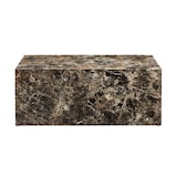 thumbnail of SalesFever Salontafel 90 x 60 cm | rechthoekig | MDF verijdeld in marmerlook | B 90 x D 60 x H 35 cm | Bruin