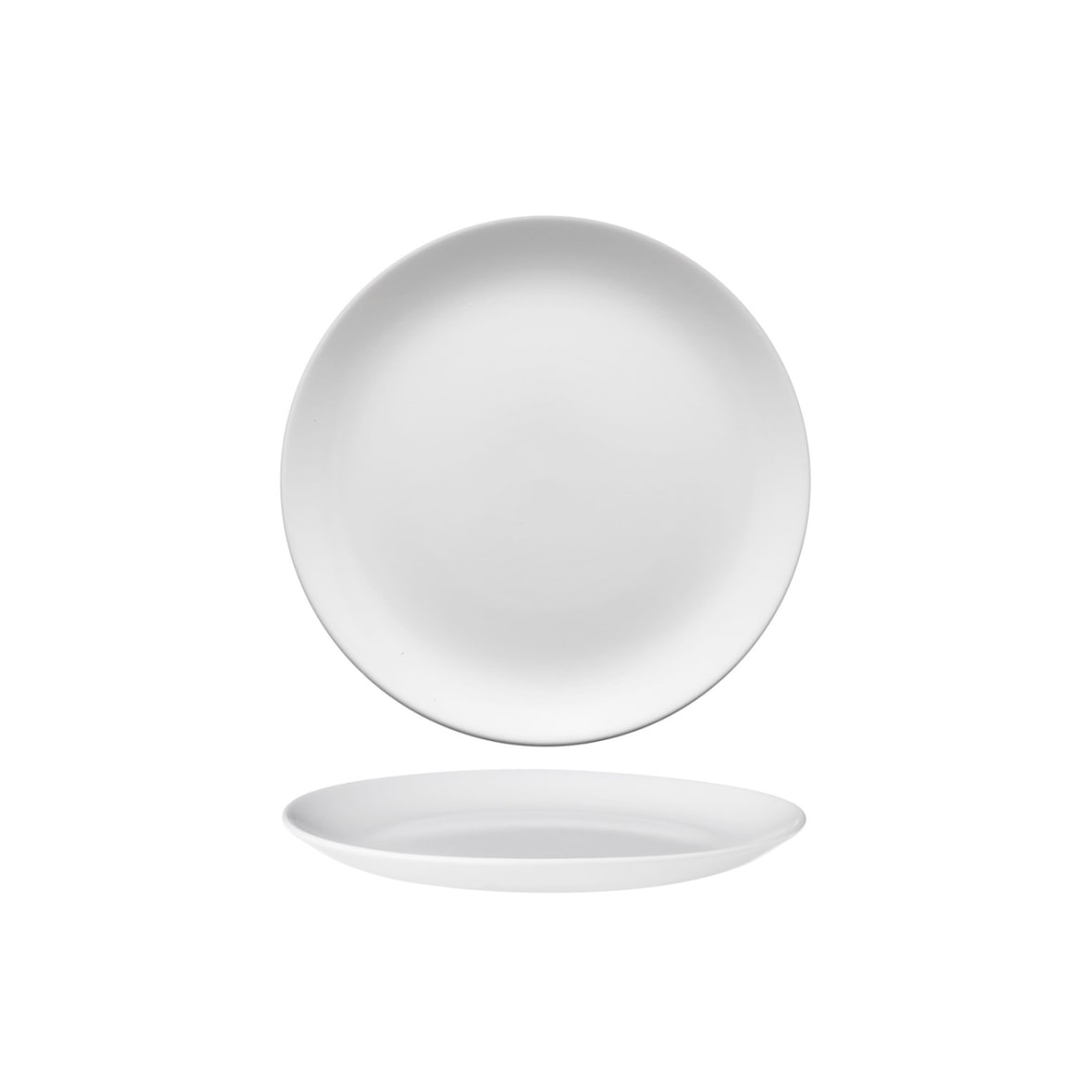 Piatto Piano Vellum Bianco, Confezione da 12, Ø 28 cm