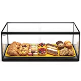 thumbnail of MBH - Vitrina expositora neutra de bancada profissional 55 cm. Expositor neutro com LED de balcão 1 andar para bar, restauração e hoteleria.