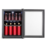 thumbnail of Beersafe M Kühlschrank 33 Liter 2 Böden Panoramaglastür Edelstahl Edelstahl