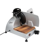 thumbnail of Berkel Red Line 250 Grau Teflon, Original Profi-Aufschnittmaschine, Messerdurchmesser 25 cm + Einlegebrett Fassholz