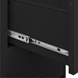 thumbnail of vidaXL Lagerschrank Schwarz 42,5x35x101,5 cm Stahl