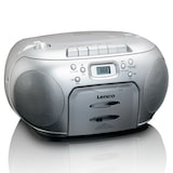 thumbnail of LENCO SCD-420SI CD-Radio mit Kassette, silber