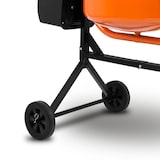 thumbnail of EBERTH Betonmischer 140L, elektrisch, 550W, Stahlkonstruktion mit feststellbarem Handrad & breiter Fußplatte, Profi-Zementmischer