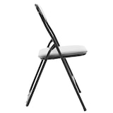 thumbnail of Set van 2 klapstoelen Felix grijs/zwart