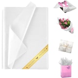 thumbnail of Carta velina bianca 50x75 cm – Confezione da 500 fogli per confezioni regalo, fioristi, pompon e decorazioni artigianali