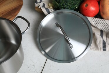 Couvercle Universel en verre avec trous vapeur multidiamètre 22/24/26