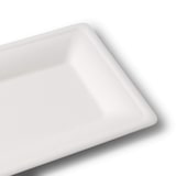thumbnail of greenbox - Teller aus Zuckerrohr 26 x 13 cm, rechteckig, 500 St.