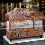 thumbnail of Barbecue 2 Mètre cuivre vitre sur les côtés