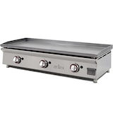 thumbnail of Plancha a Gas de 1 Metro Ancho, Fondo 45 cm, 3 Quemadores, Acero Laminado, Arilex