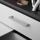 thumbnail of 1 x EDELSTAHL Möbelgriff 320mm Lochabstand 15mm Möbelgriffe QUAD Griffe für Küchenschränke Möbel