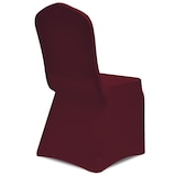 thumbnail of Décoshop26 - Housses élastiques de chaise Bordeaux 12 pièces DEC022526