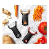 thumbnail of Oxo good grips, Set 3 pelapatate colori assortiti con precisione a Y