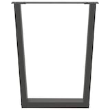 thumbnail of vidaXL Esstisch Beine V-Form 2 Stück Anthrazit 70x(72-73,3) cm Stahl