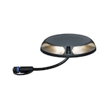 thumbnail of Paulmann Plug & Shine LED Bodenaufbauleuchte Warmweiß Einzelspot Zweifacher Lichtaustritt, 180° IP67 3000K 2x3,3W   Anthrazit 93920