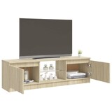 thumbnail of vidaXL TV-Schrank mit LED-Leuchten Sonoma-Eiche 120x30x35,5 cm