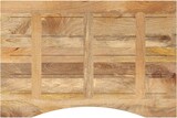 thumbnail of vidaXL Schreibtischplatte mit Aussparung 80x50x2,5 cm Massivholz Mango