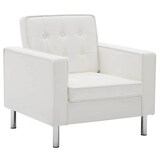 thumbnail of vidaXL Sessel Weiß 75x70x75 cm Kunstleder