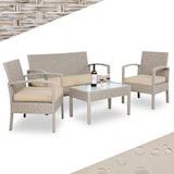 thumbnail of CASARIA® Balkonmöbel Set Wetterfest 4 Personen Creme
