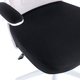 thumbnail of ZIK Cadeira de escritório Cadeira giratória ergonómica com apoio lombar, apoios de braços e apoio de cabeça - Branco