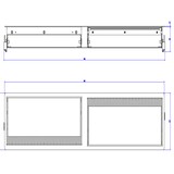 thumbnail of BACHMANN CONI DUO Einbaurahmen 12-fach, 2x 6-fach Rahmen weiss